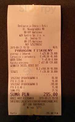 Żebra I Kości  Restauracja
