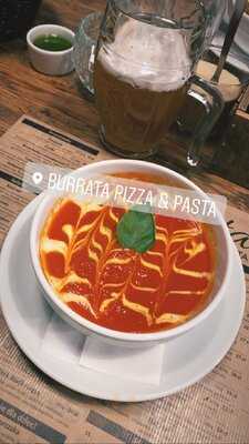 Burrata Pizza & Pasta