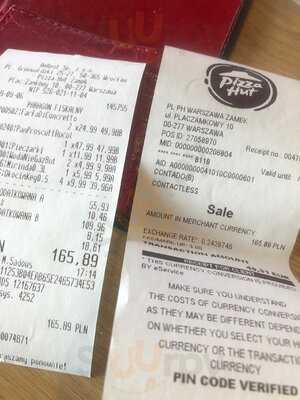 Pizza Hut Warszawa Złote Tarasy