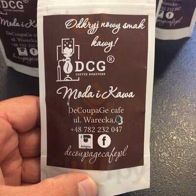 Moda I Kawa "decoupage Cafe"