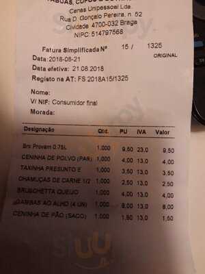 Tábuas, Copos & Outras Cenas