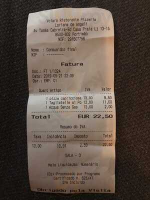 Ristorante Pizzeria Volare