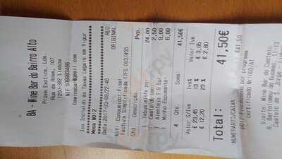 Ba Wine Bar Do Bairro Alto