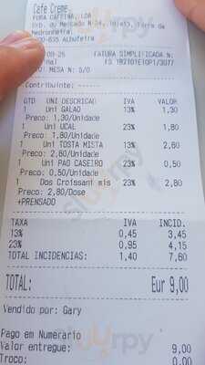 Caffe Creme  Cafetaria