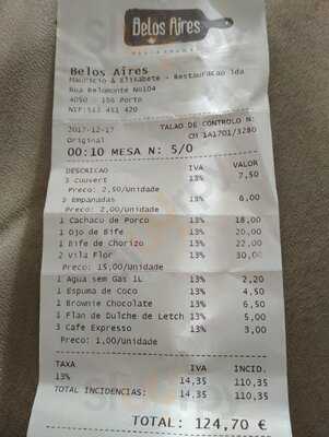 Belos Aires Restaurante