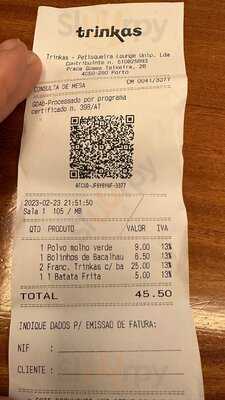 Trinkas Petisqueira Lounge