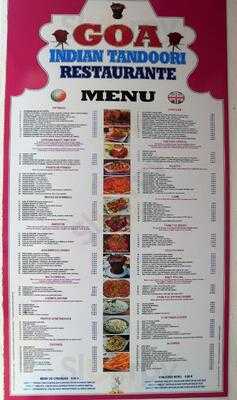 Goa Indian Tandoori Restaurante