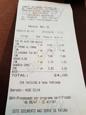 Tidbit Ristorante Pizzeria