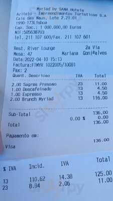 River Lounge Restaurant & Bar