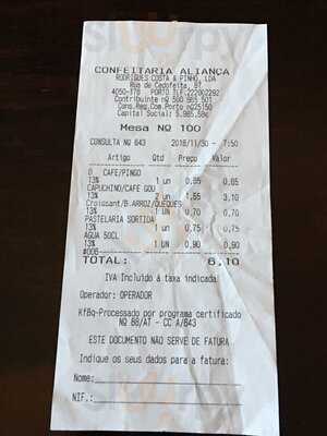 Confeitaria Aliança