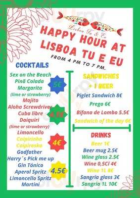 Lisboa Tu & Eu – Brunch, Tapas & Cockatails