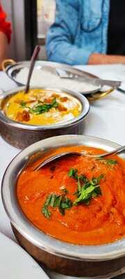 O Caril De Índia E Pizza Flamingo