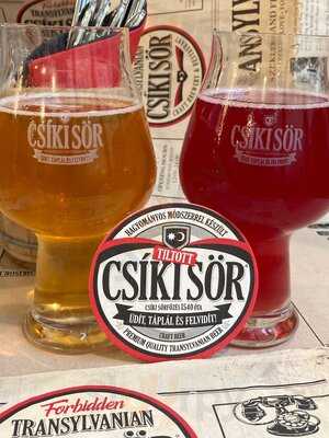 Forbidden Transylvanian Csiki Sor Craft Brewery & Restaurant