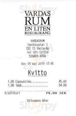 Vardasrum - En Liten Restaurang